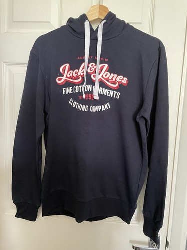 Jack jones hoodie navy - &,