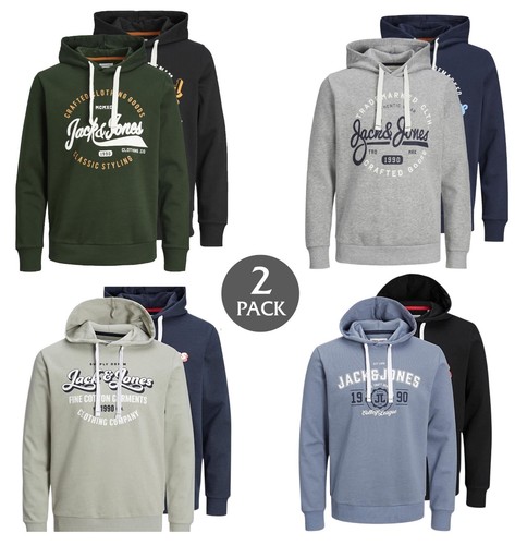 Mens hoodies pack jack jones - mens,