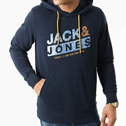 Jack jones hoodie navy - hoodie, blue